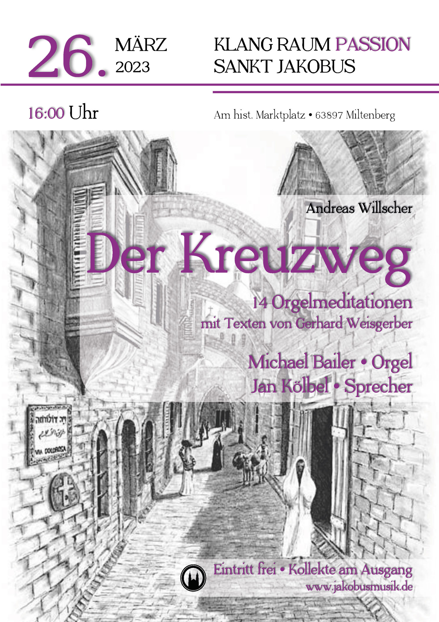 26.03.2023 Passionskonzert, Andreas Willscher: Der Kreuzweg